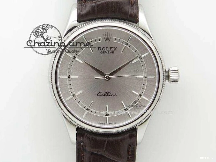 MiroTime 0408 DateJust 36 126231 EWEF Best Edition Silver Leaf Dial Stick Marker on SS RG Jubilee Bracelet A TopPick 596